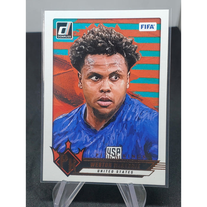 2024-25 Panini Donruss Fifa - Pitch Kings Weston McKennie #12