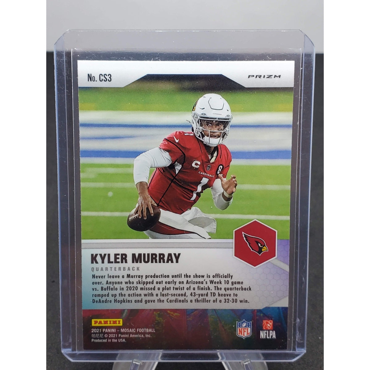 2021 Panini Mosaic - Center Stage Kyler Murray #CS3 Mosaic Prizm