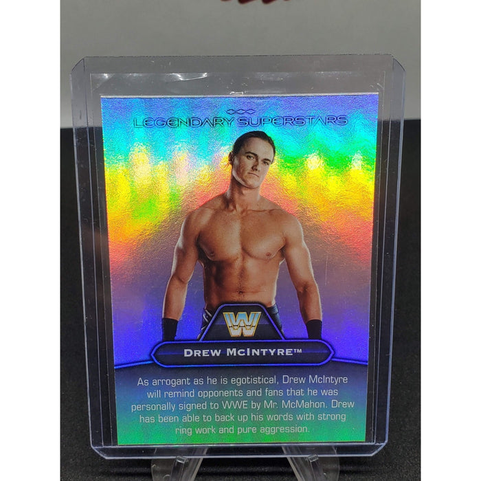 2010 Topps Platinum WWE Legendary Rainbow Foil Drew McIntyre/Ravishing Rick Rude
