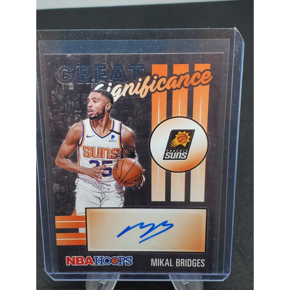 2020-21 Panini NBA Hoops - Great Significance Mikal Bridges #GS-MKB (AU)