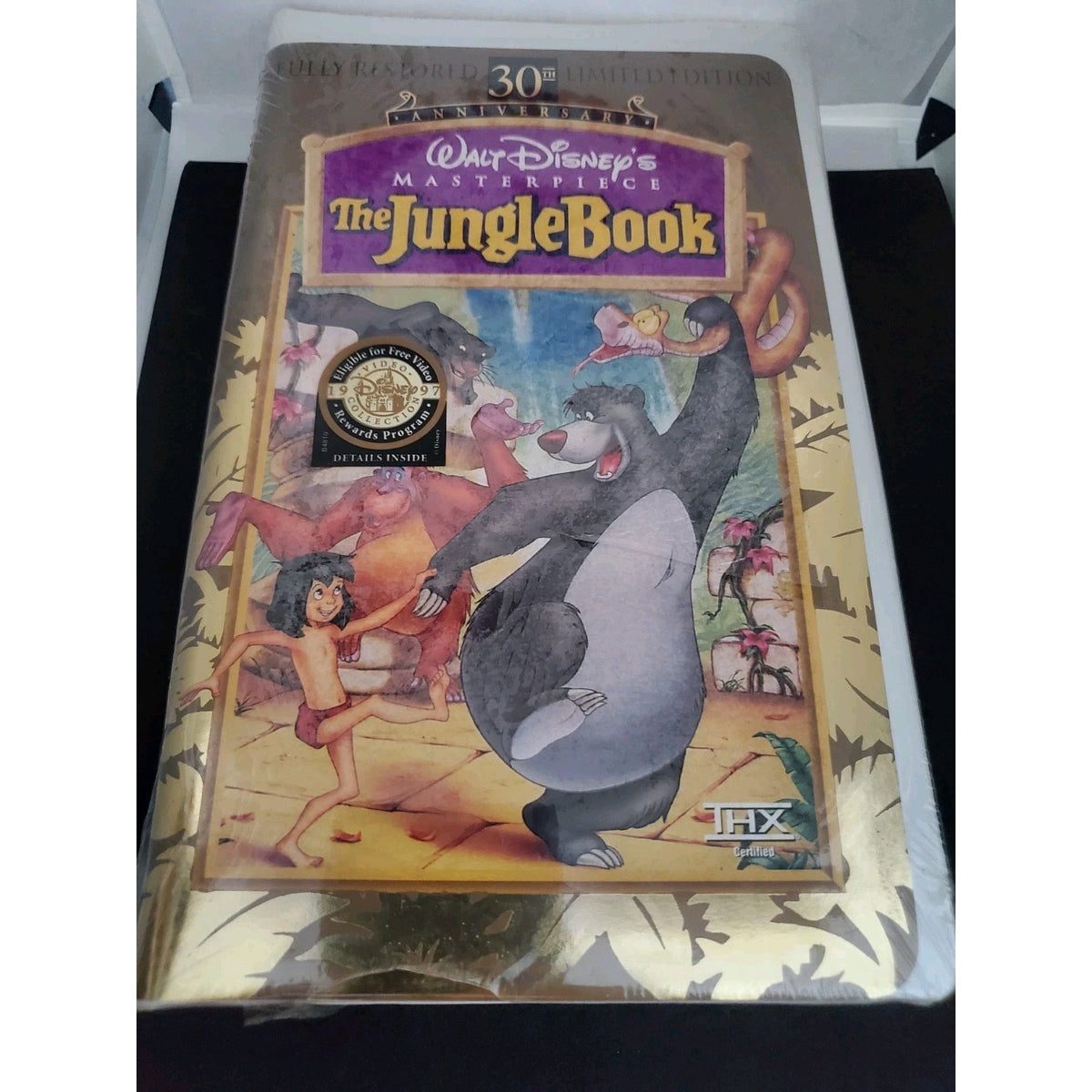 The Jungle Book (VHS, 1997, 30th Anniversary Limited Edition) Brand New