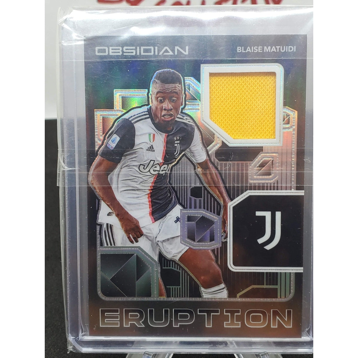 2020-21 Panini Obsidian Blaise Matuidi 12/40 Eruption Jersey Patch Juventus