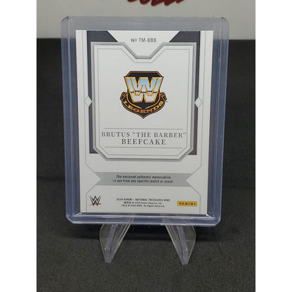 2024 Panini National Treasures WWE - Timeline Materials Brutus "The Barber"...