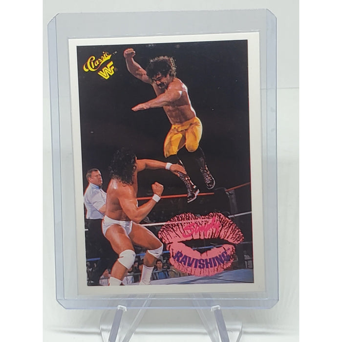 1990 Classic WWF #59 'Ravishing' Rick Rude wrestling card