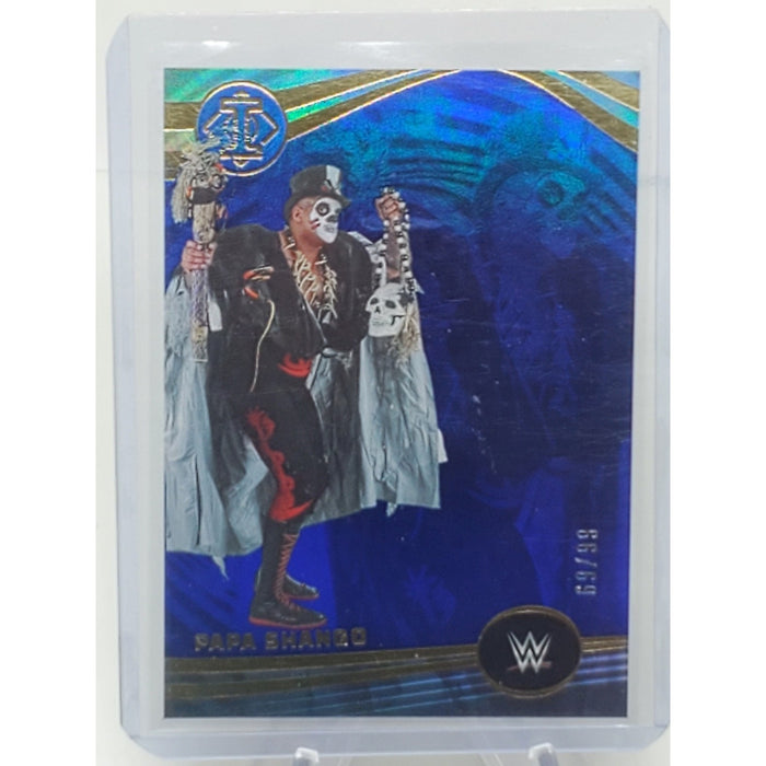 2023 Chronicles WWE Illusions Blue /99 #269 Papa Shango - Legend