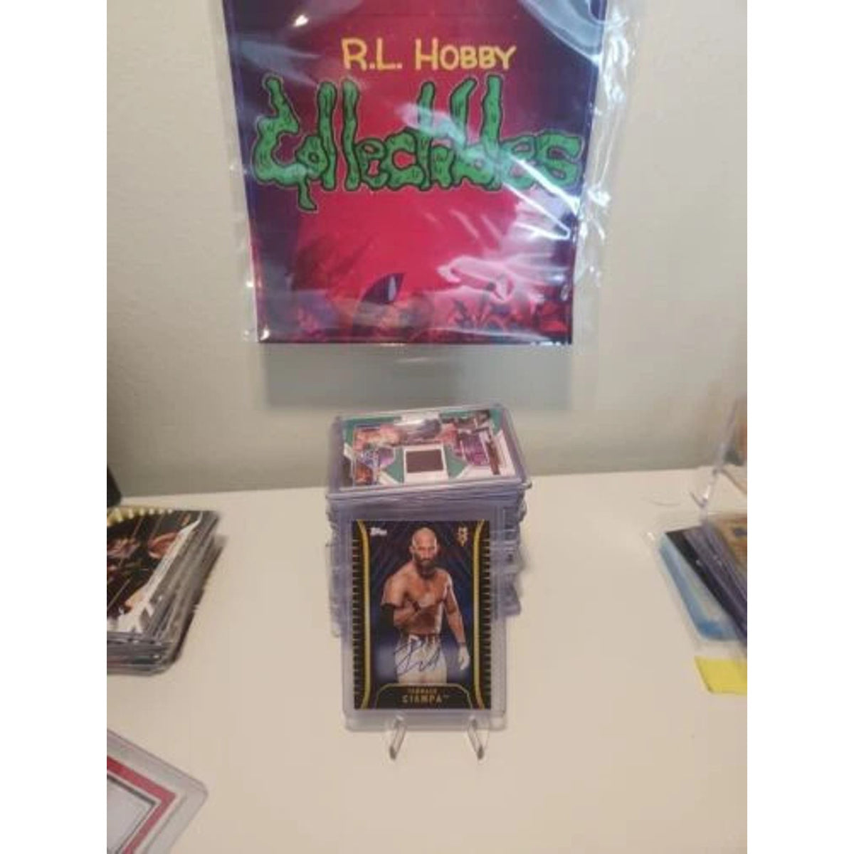 Autograph Card Wrestling On Card Auto #/50 Tommaso Ciampa 2018 Topps WWE NXT