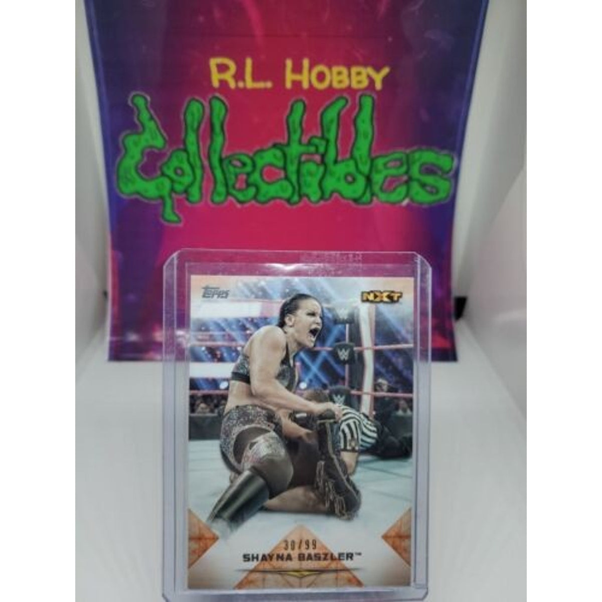 2020 TOPPS WWE UNDISPUTED SHAYNA BASZLER NXT ORANGE #ed #/99
