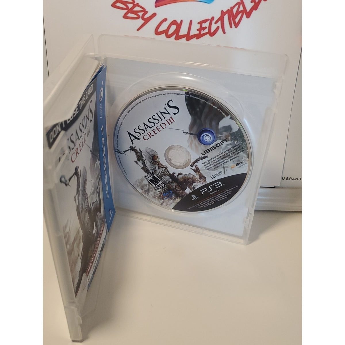 Assassin’s Creed III 3 Ubisoft Sony Playstation 3 PS3 Authentic