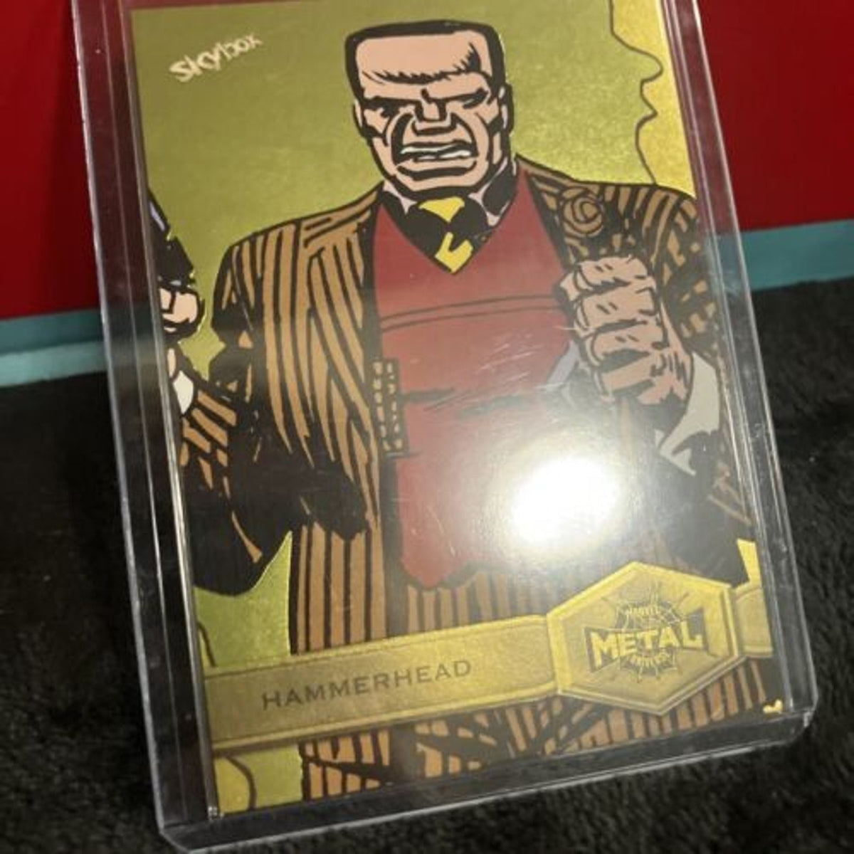 Gold FX Parallel Card Marvel Metal Hammerhead #130 Skybox Pack Fresh New