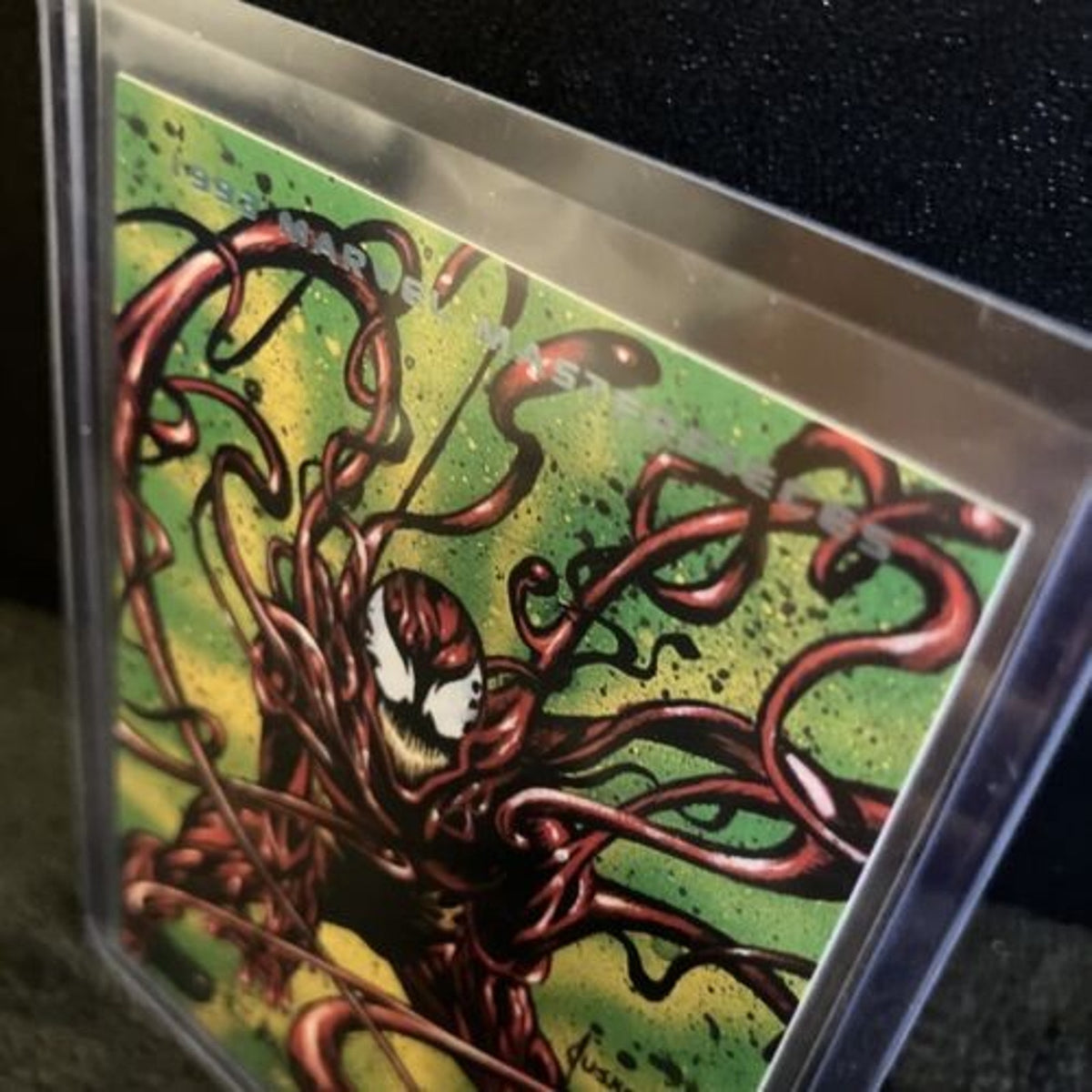 Marvel Masterpieces Skybox 1993 Carnage #19 Pack Fresh New Straight To Sleeve
