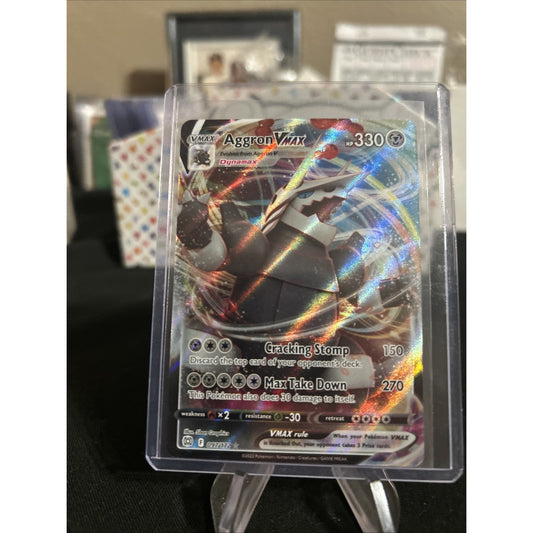 Pokemon TCG Aggron Vmax - 097/172 - Brilliant Stars - Pack Fresh New Top Loaded
