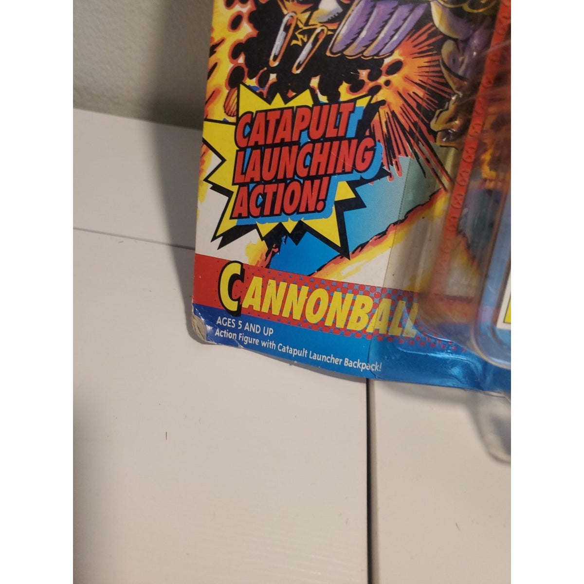 TOY BIZ X-MEN X-FORCE CANNONBALL RARE PINK VERSION MOC