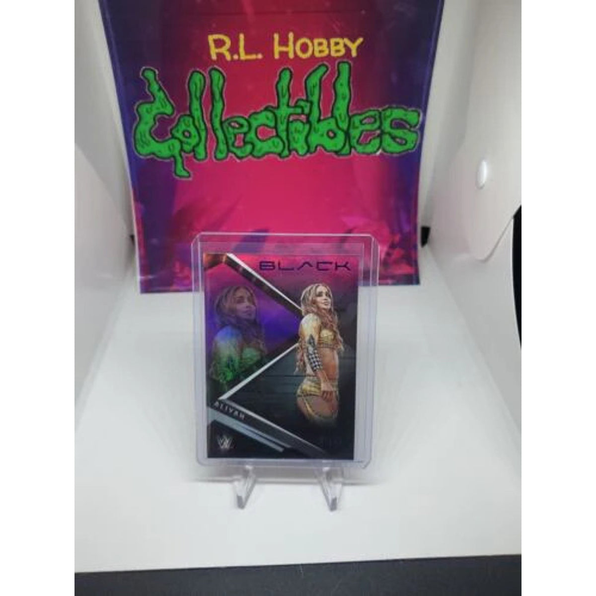 2022 Panini Chronicles Phoenix WWE ALIYAH Purple Parallel /49