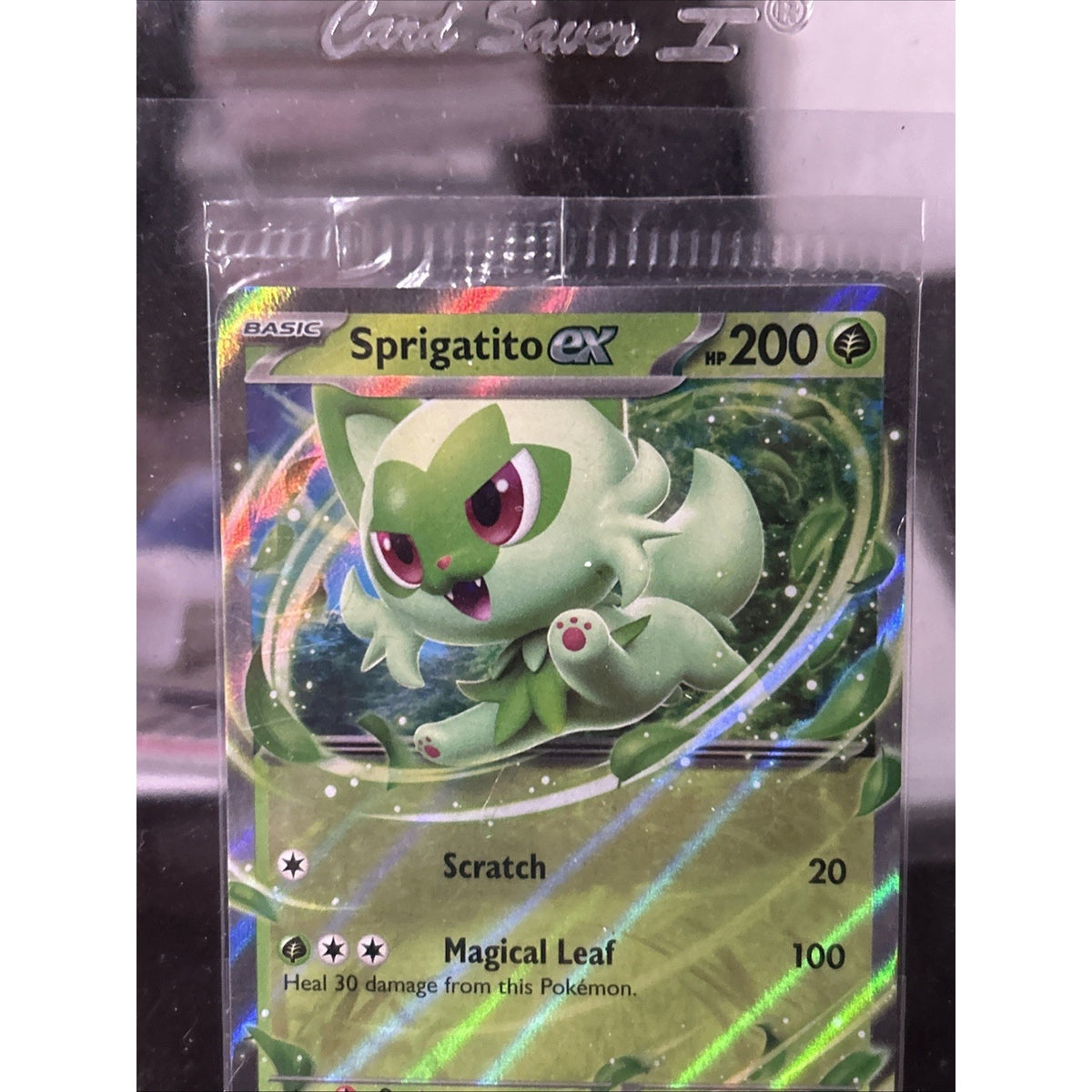 Sprigatito EX SVP 087 Pokemon Black Star Promo Card - SEALED Code Card