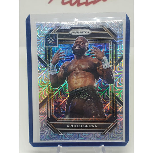 APOLLO CREWS 2023 PANINI PRIZM WWE MOJO PRIZM /25