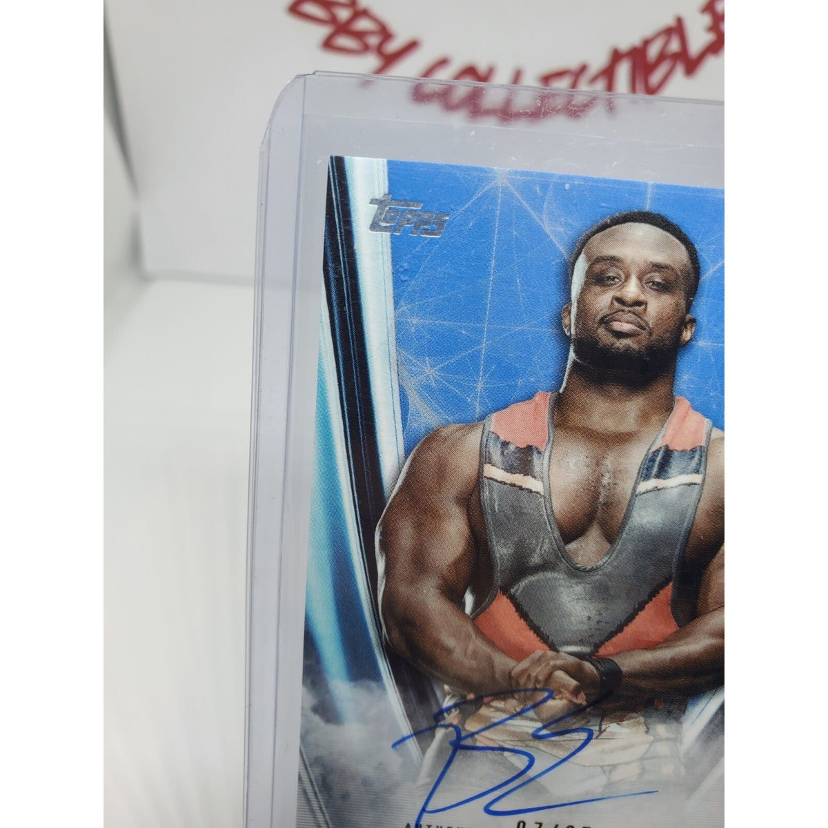 2020 Topps WWE Undisputed Autographs Silver #A-BE Big E #/25 JA