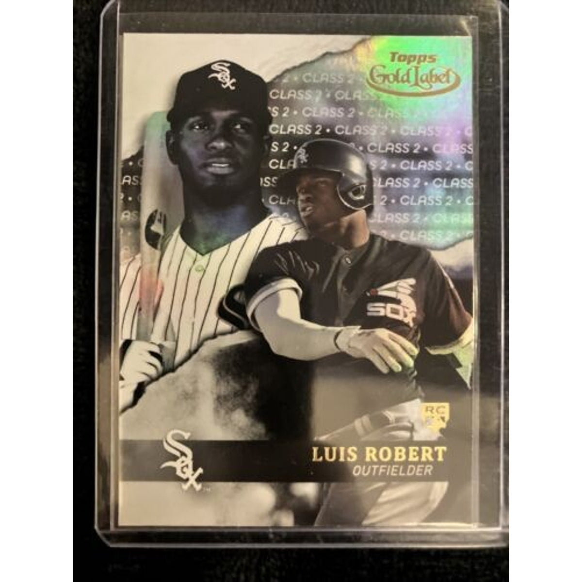 2020 Topps Gold Label LUIS ROBERT Rookie Class 1 and 2 #79 Both Rookie Cards New