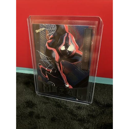 UD Marvel Metal Universe SPIDER-MAN SP BASE MILES MORALES #52 New 2021 2022
