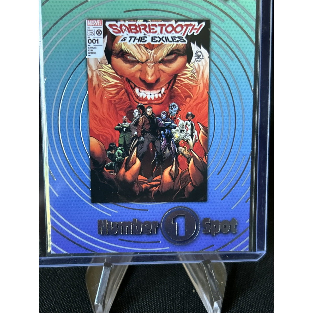 MARVEL ANNUAL 2022-23 NUMBER ONE SPOT CARD #N1S-17 Sabretooth / Pack Fresh New