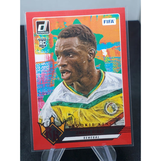 2024-25 Panini Donruss Fifa - Rookie Kings Amara Diouf #14 Red