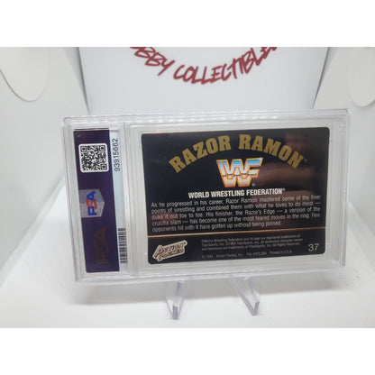 1994 Action Packed WWF Razor Ramon 37 Gold PSA 6