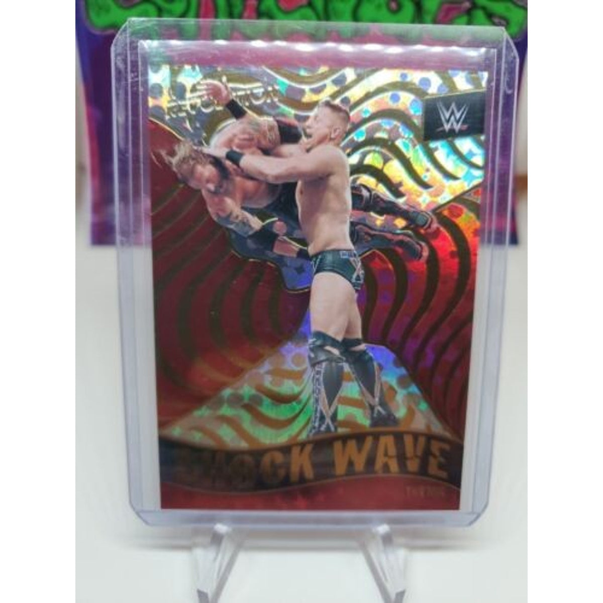 2022 Panini WWE Revolution The Miz ShockWave Insert #12 - Debut Edition