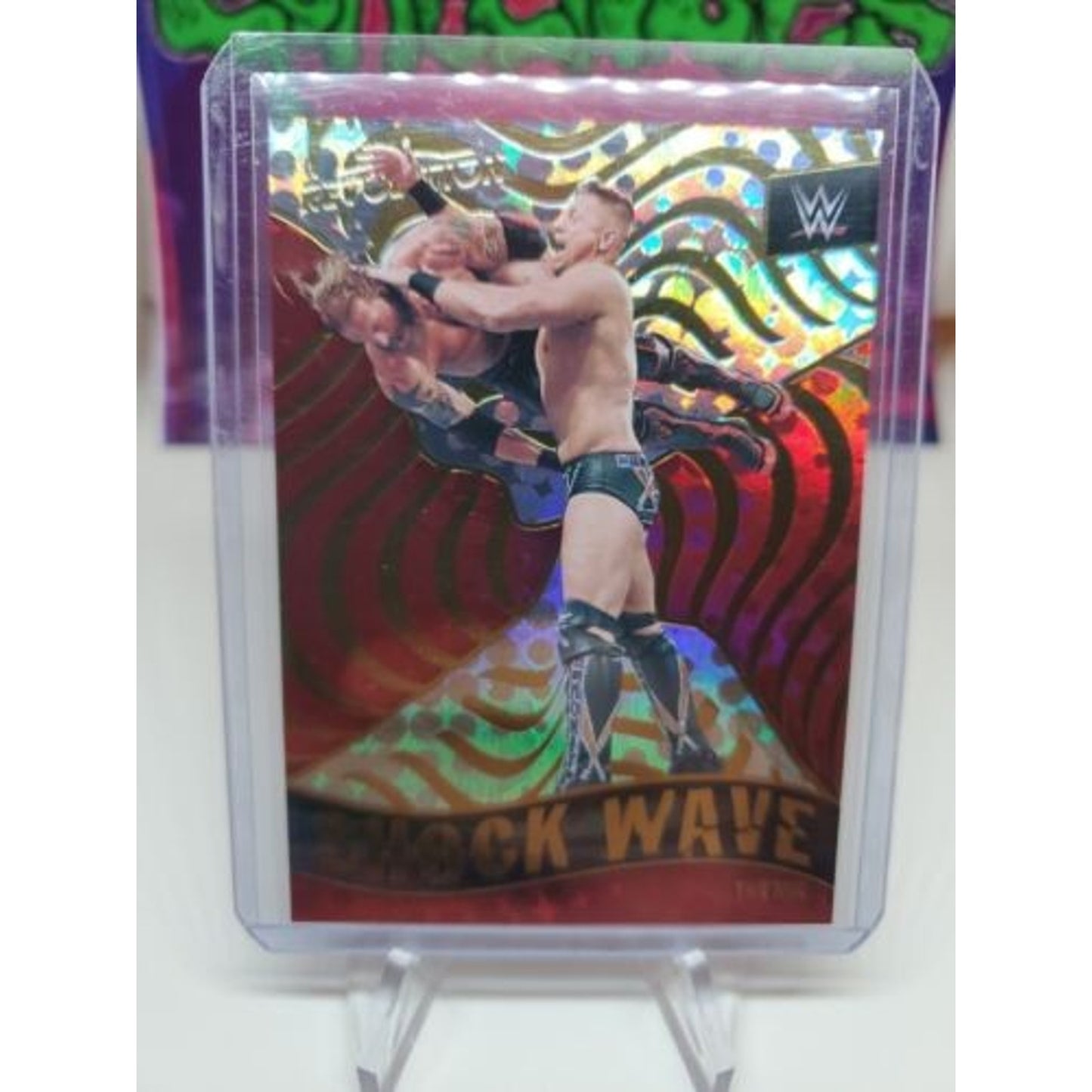 2022 Panini WWE Revolution The Miz ShockWave Insert #12 - Debut Edition