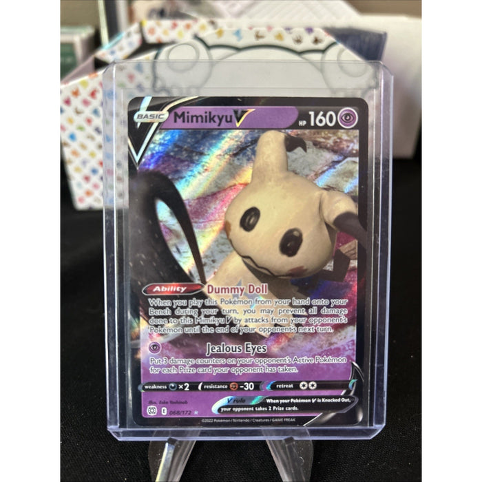 2021 Pokémon TCG SWSH Battle Styles Ultra Rare 062/163 Mimikyu V