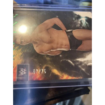 2023 Panini Chronicles WWE - Gunther Origins Green Parallel /75 - Pack Fresh
