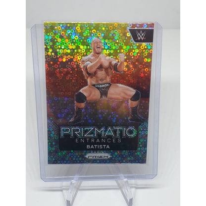 2024 WWE - Prizm - Prizmatic Entrences - Disco - #14 Batista