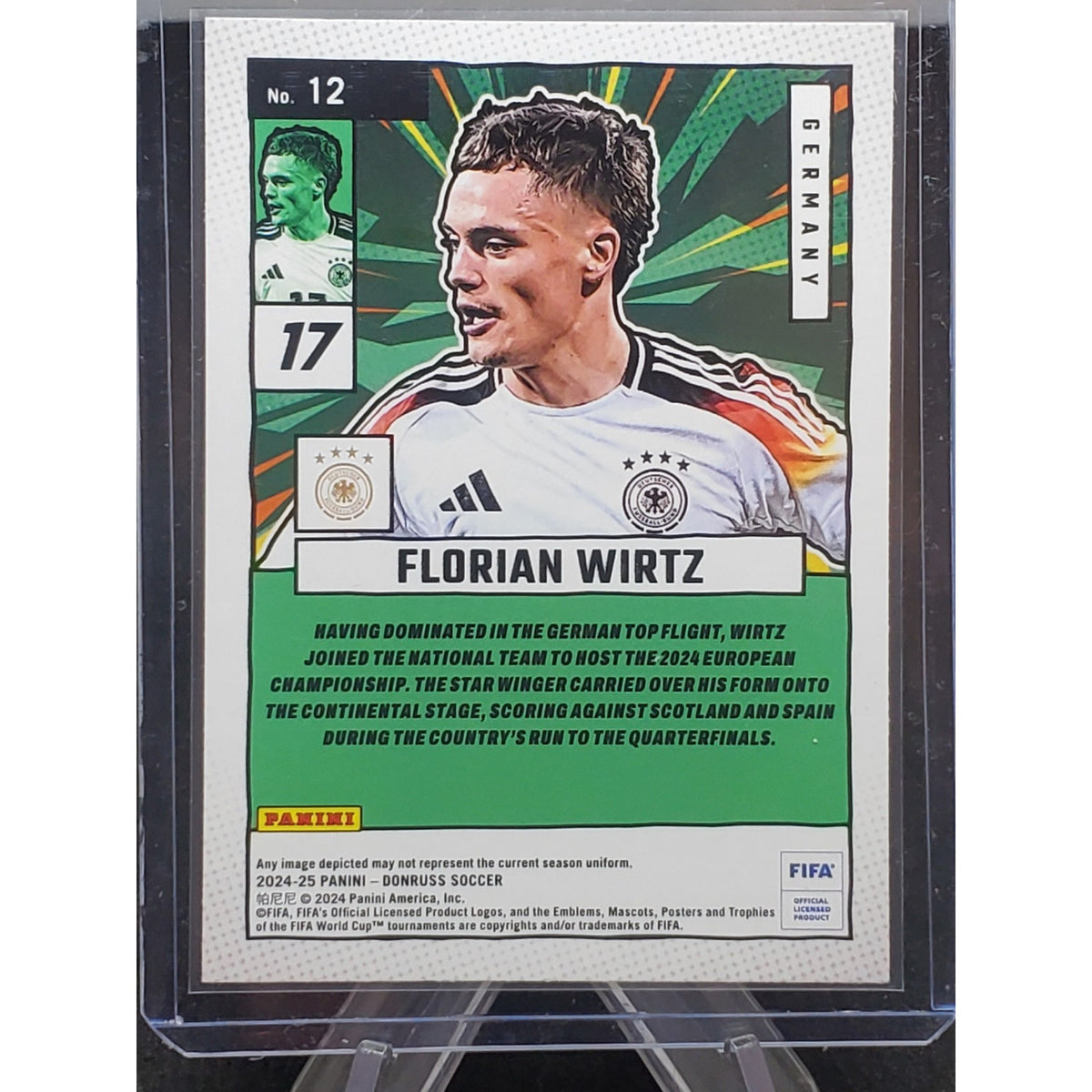 2024-25 Panini Donruss Fifa - Net Marvels Florian Wirtz #12