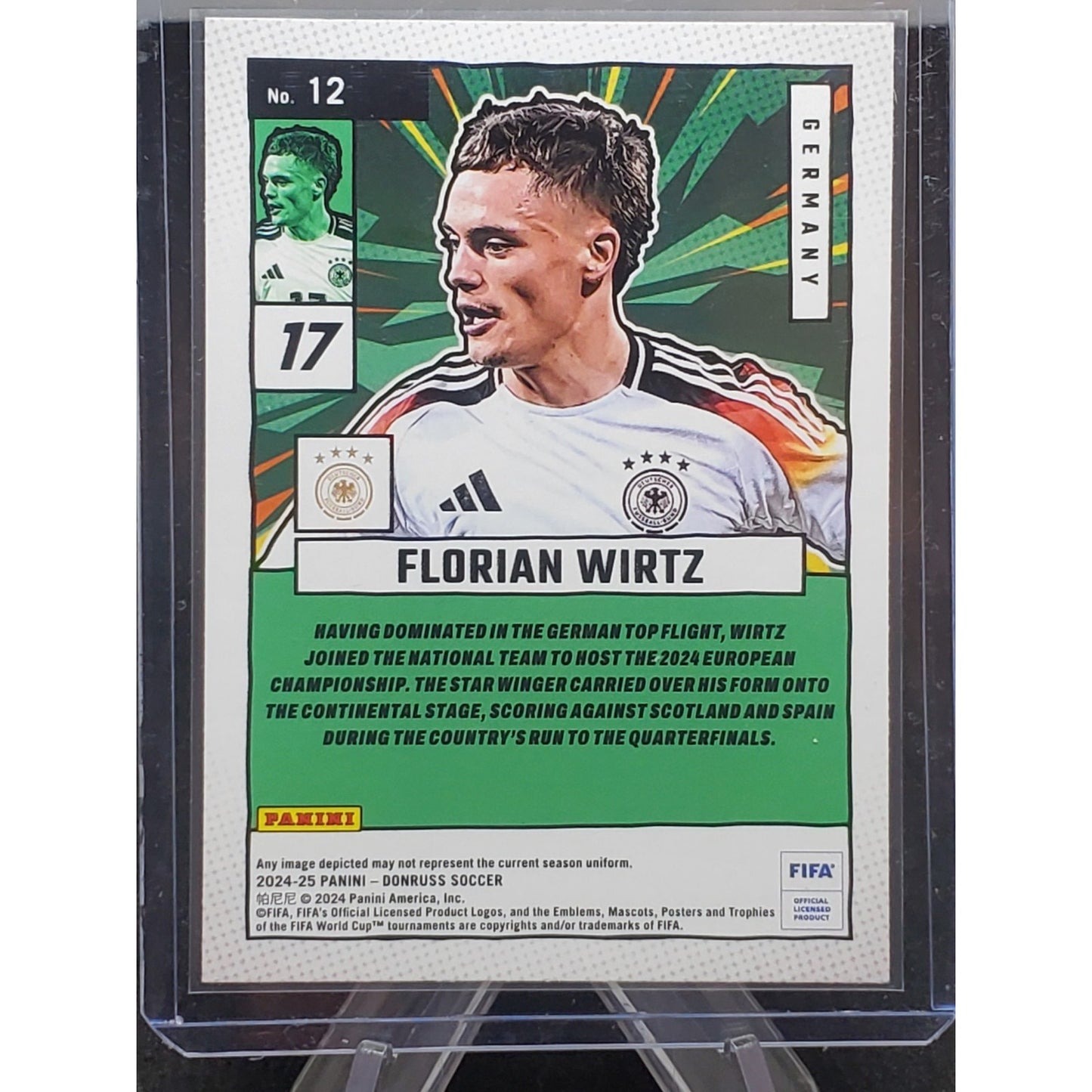 2024-25 Panini Donruss Fifa - Net Marvels Florian Wirtz #12