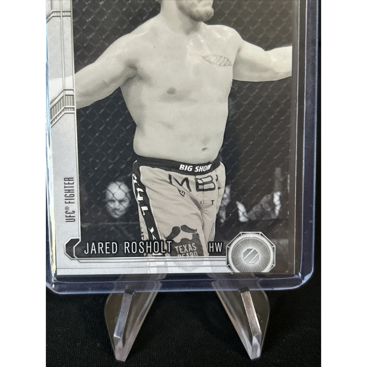 2015 Topps UFC MMA Chronicles BLACK and WHITE #216 Jared Rosholt /188