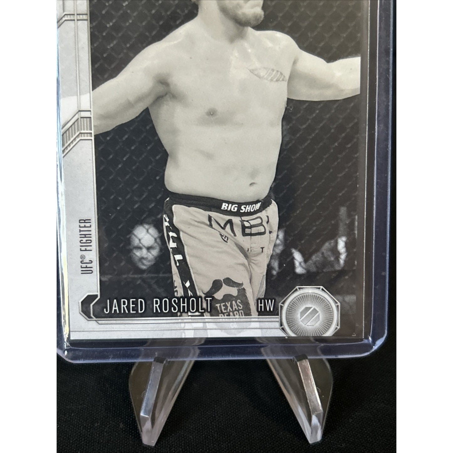 2015 Topps UFC MMA Chronicles BLACK and WHITE #216 Jared Rosholt /188