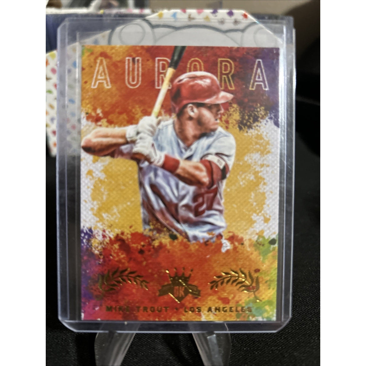 2017 Panini Diamond Kings Mike Trout Aurora - Pack Fresh New