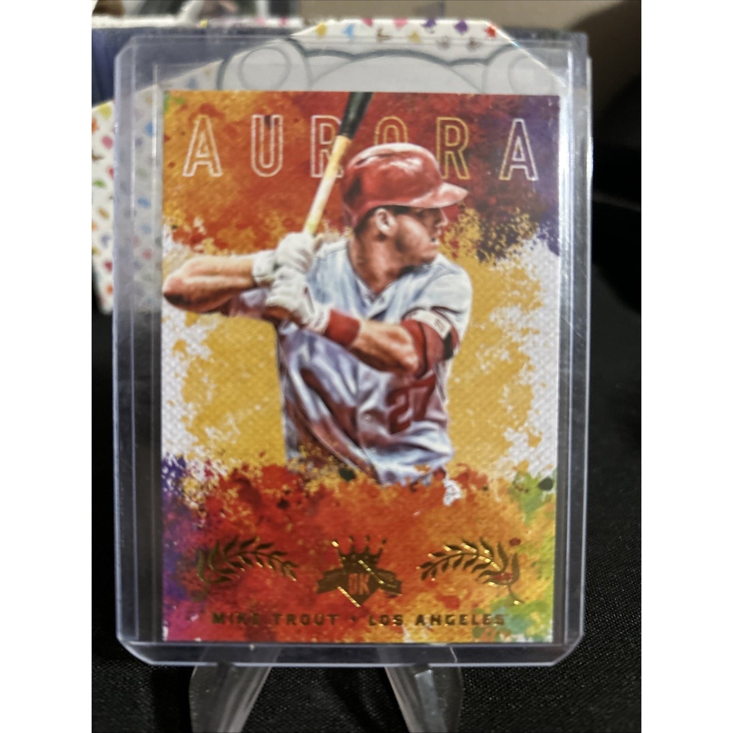 2017 Panini Diamond Kings Mike Trout Aurora - Pack Fresh New