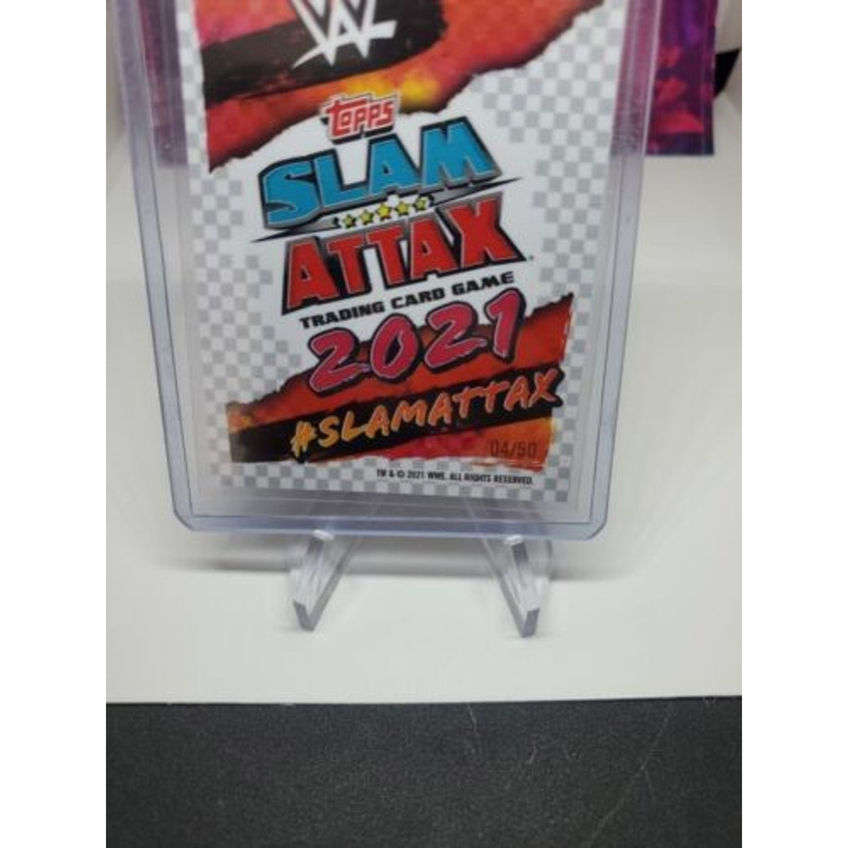 2021 Topps WWE Chrome Slam Attax Green Refractor Sheamus /50