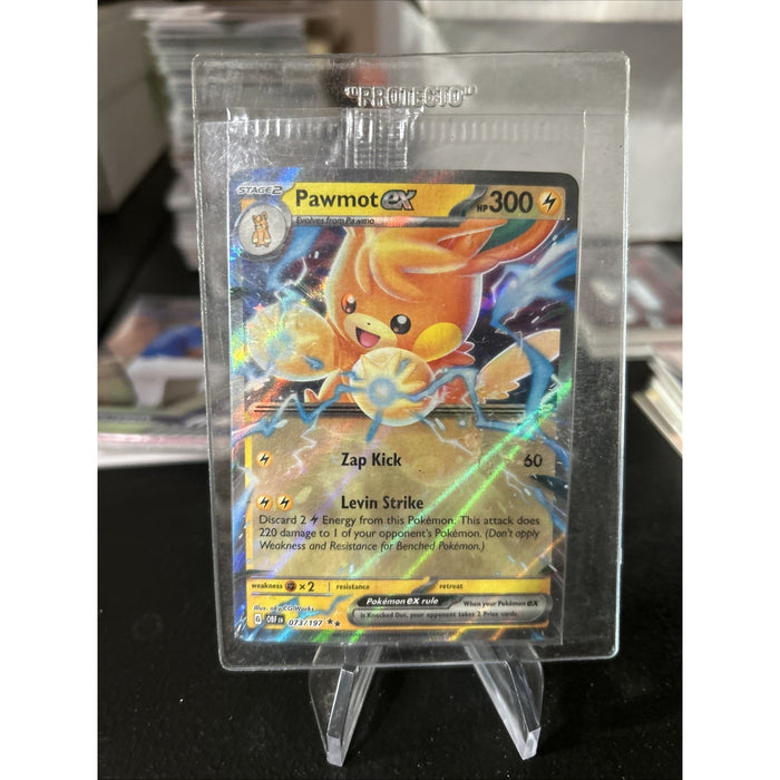 Pawmot EX 073/197 Pokemon Obsidian Flames Double Rare Holo SEALED MINT-NM