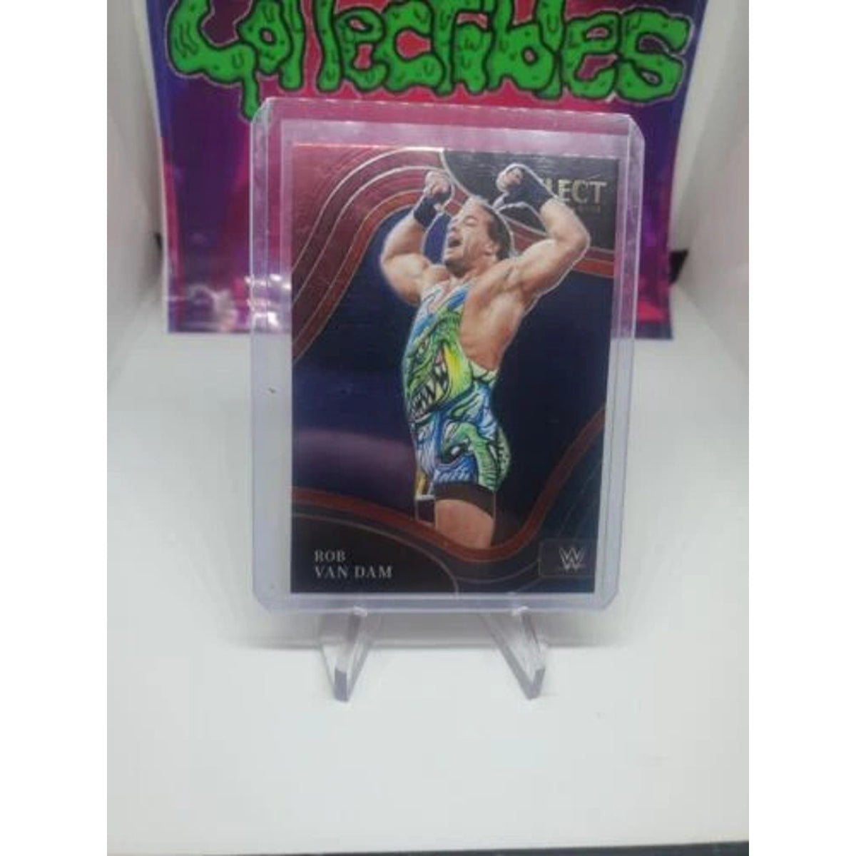 2022 WWE SELECT RETAIL BLASTER EXCLUSIVE RED & BLUE ROB VAN DAM RINGSIDE SP