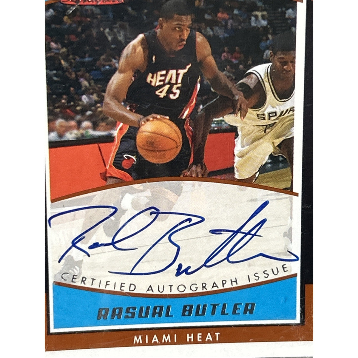 2002-03 Bowman Signature /999 Rasual Butler #SE-RB Rookie Auto RC