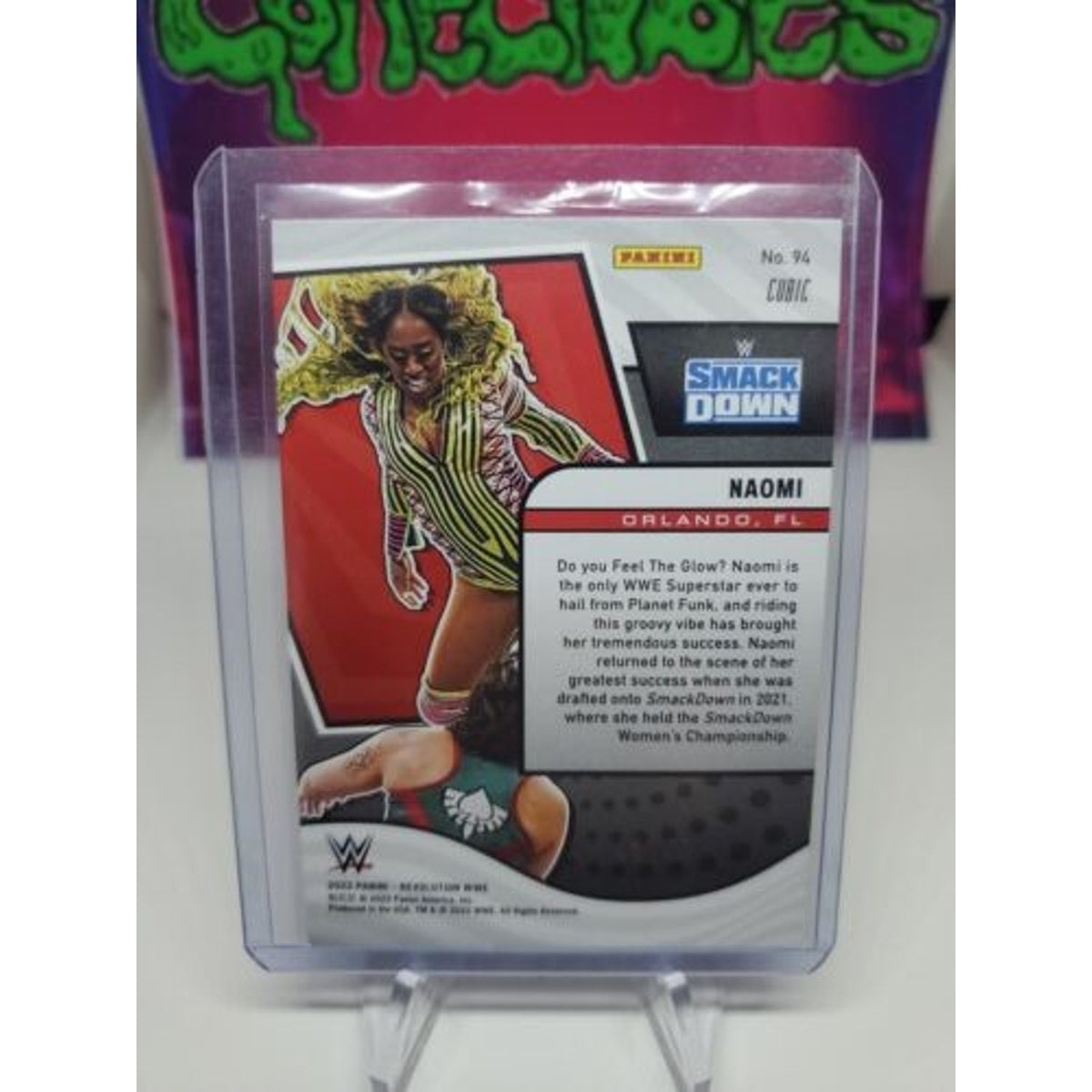 2022 WWE Revolution Cubic #94 Naomi 42/49