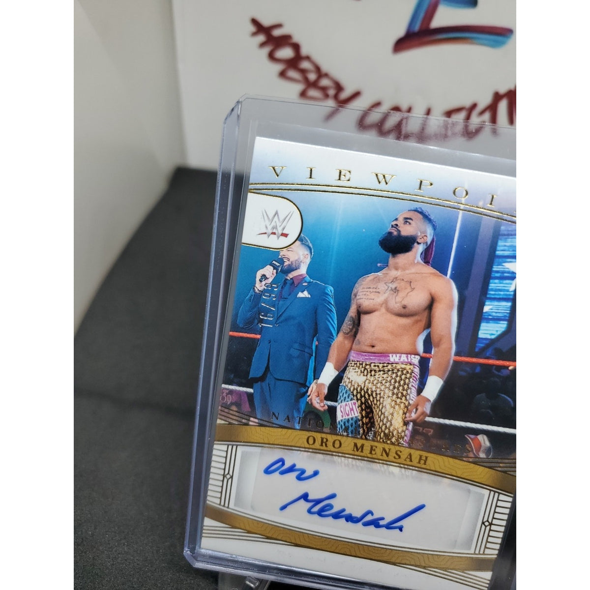 2024 Panini National Treasures WWE - ViewPoint Signatures Oro Mensah #VS-ORM /99