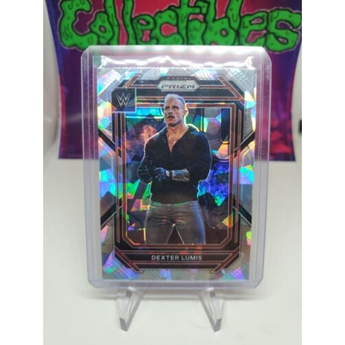 Dexter Lumis Cracked Ice Prizm #163 2023 WWE Panini Prizm RAW