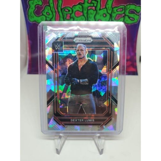 Dexter Lumis Cracked Ice Prizm #163 2023 WWE Panini Prizm RAW
