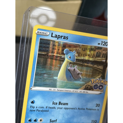 Lapras Pokemon Go 023/078 Holo Rare Pokemon TCG / Pack Fresh New / 2022