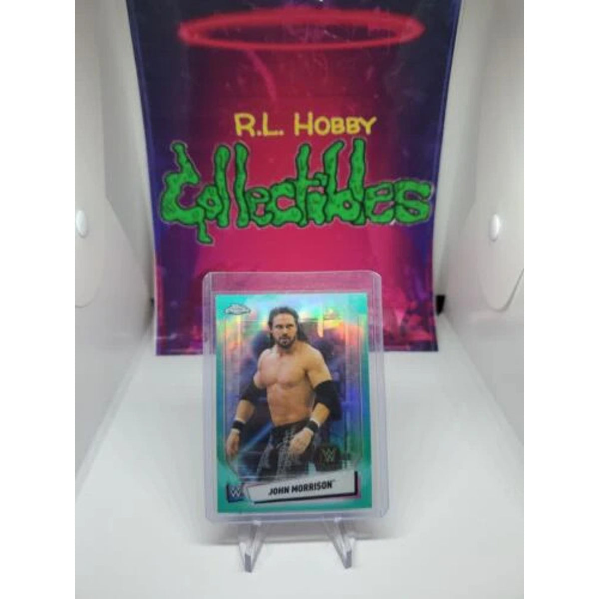 2021 Topps Chrome WWE John Morrison Johnny Mundo Aqua Parallel #/150
