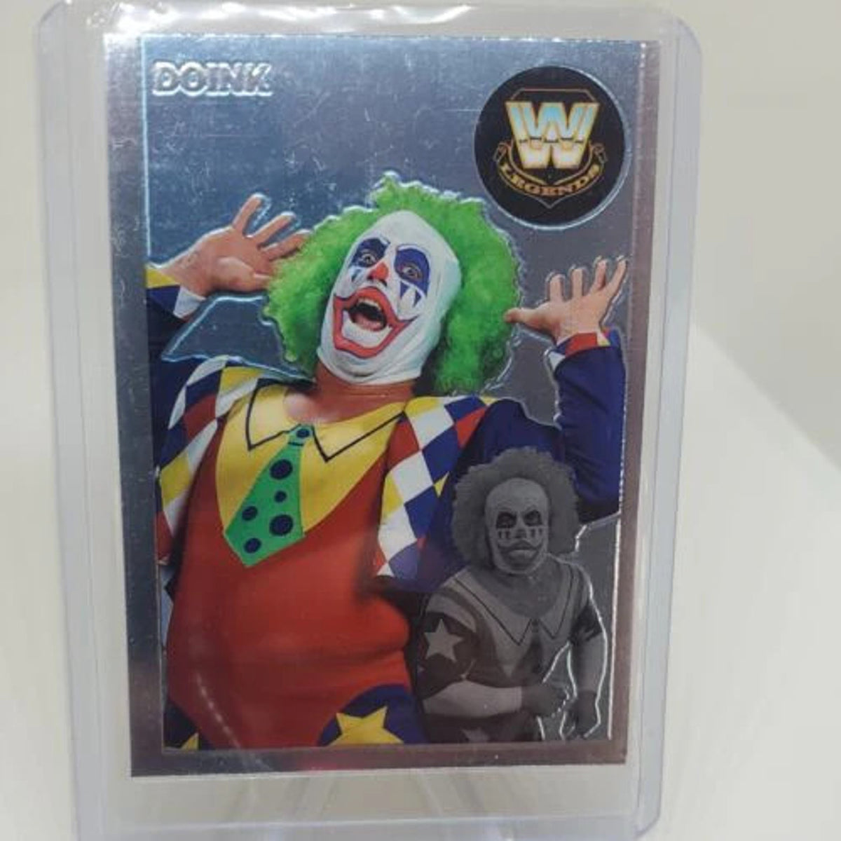 WWE Legends Wrestling Card #88 Doink the Clown 2007 Topps Heritage II Chrome