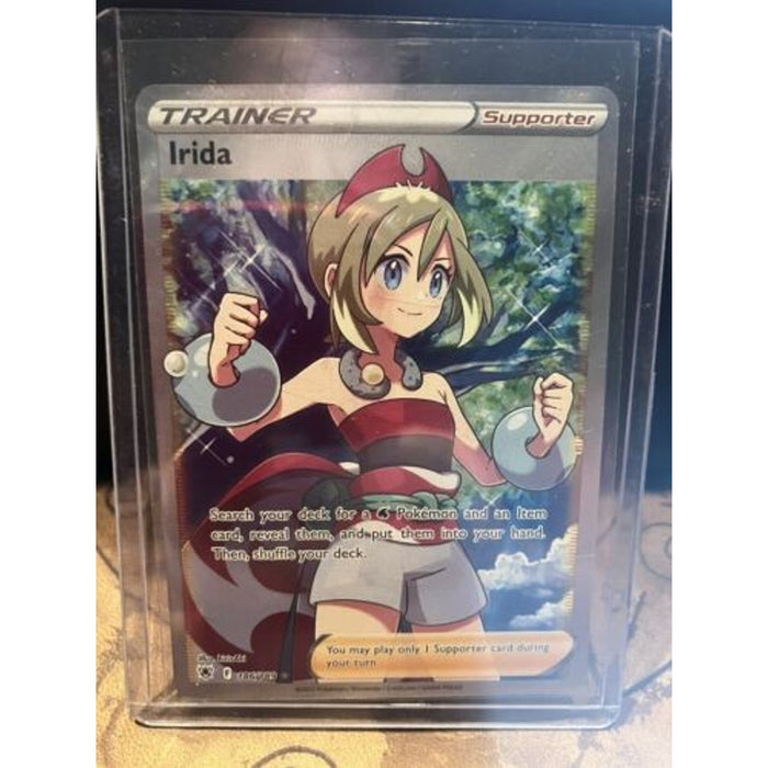 Pokémon TCG Irida Astral Radiance 186/189 Holo Full Art Ultra Rare - Pack Fresh