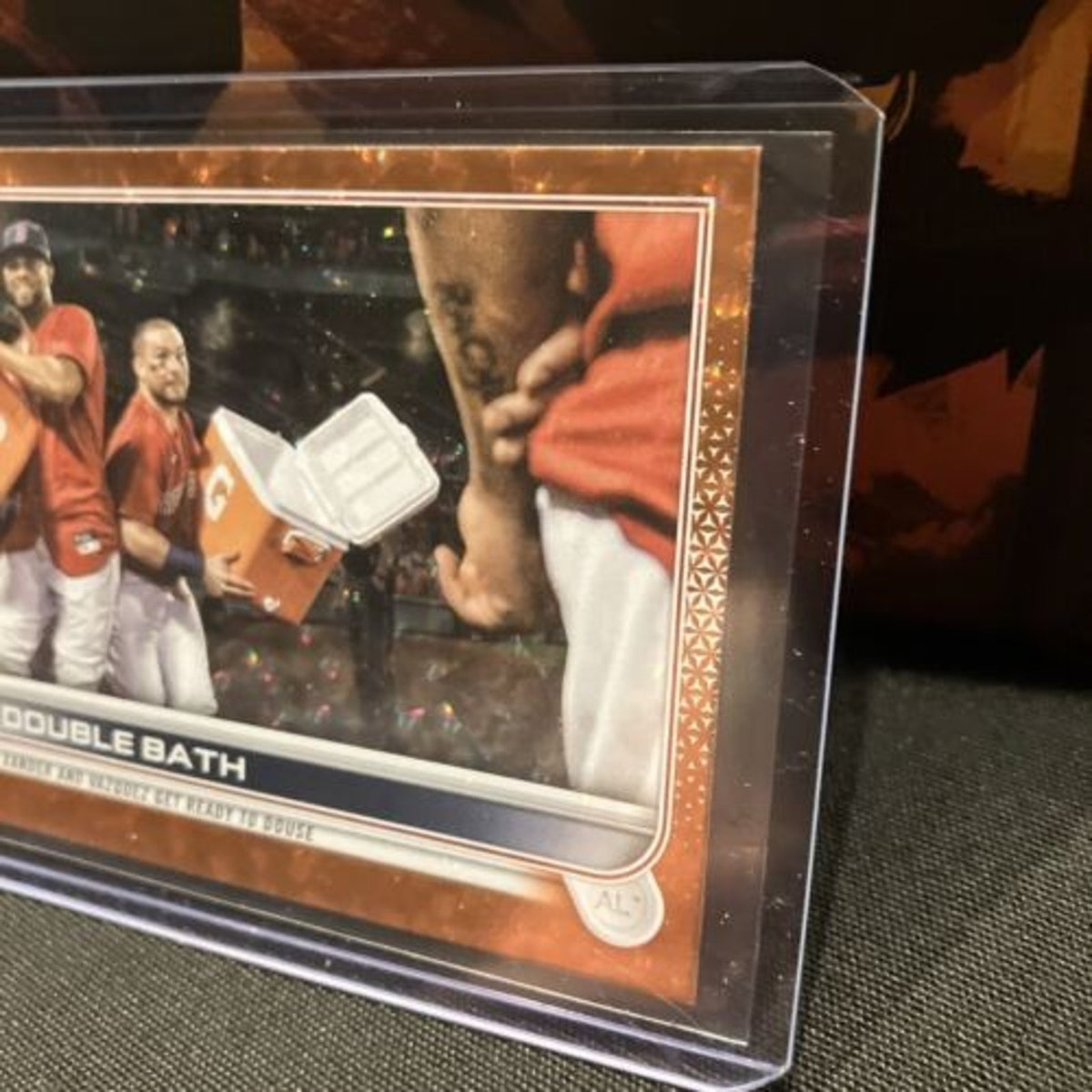 2022 Topps Series One Xander Orange Foil Double Bath /299 - Pack Fresh New #26