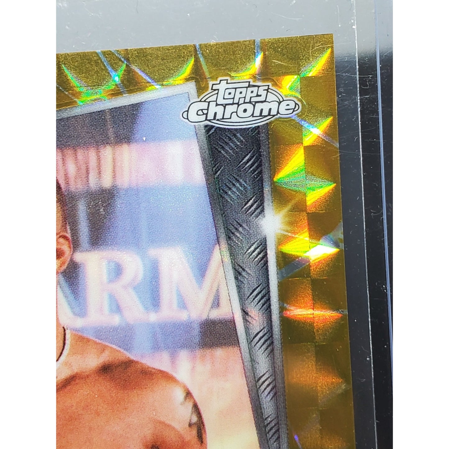 2025 Topps Chrome WWE Carmelo Hayes Gold /50 No.165